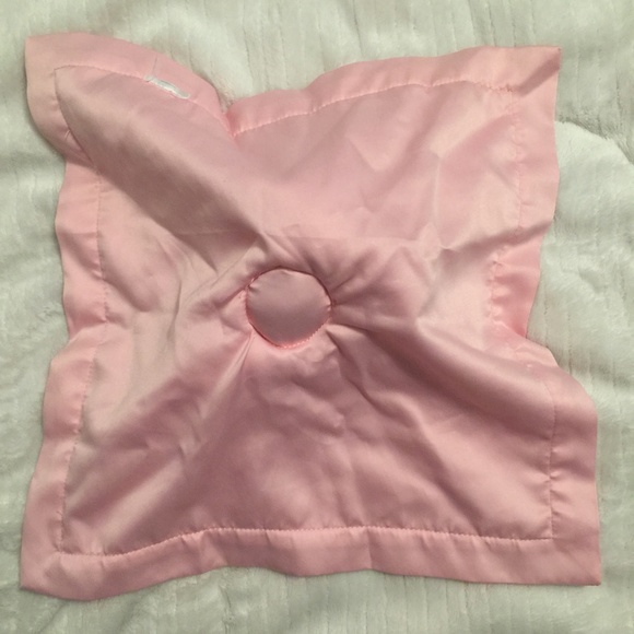 Carter's Child of Mine Pink Owl Hearts Rattle Plush Security Blanket Lovey - Picture 4 of 4
